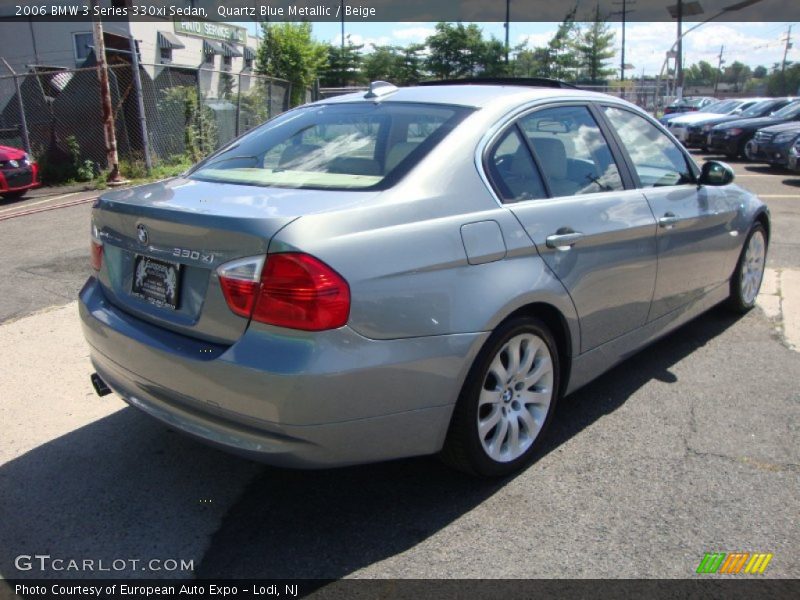 Quartz Blue Metallic / Beige 2006 BMW 3 Series 330xi Sedan