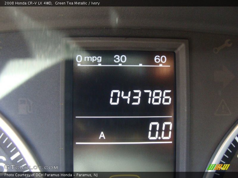 Green Tea Metallic / Ivory 2008 Honda CR-V LX 4WD