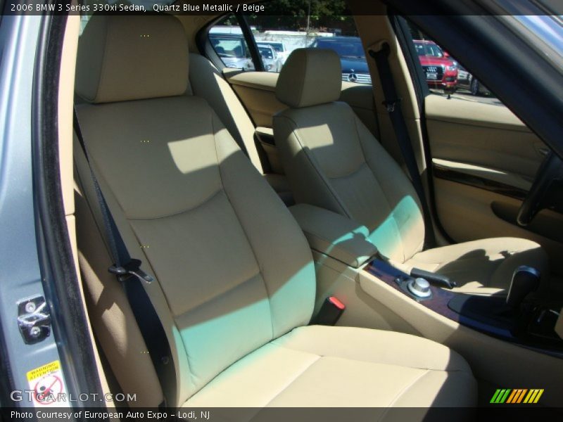 Quartz Blue Metallic / Beige 2006 BMW 3 Series 330xi Sedan