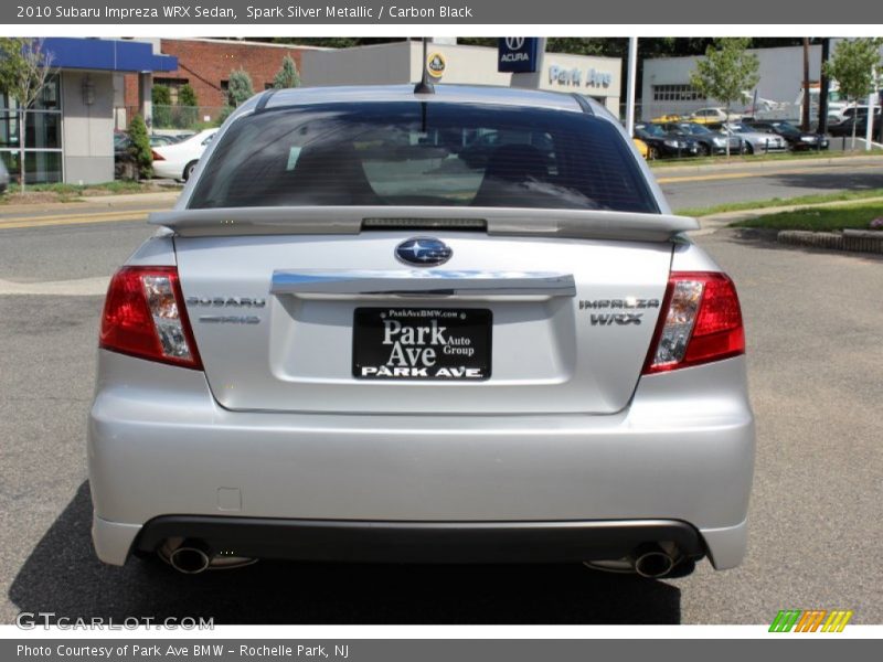 Spark Silver Metallic / Carbon Black 2010 Subaru Impreza WRX Sedan