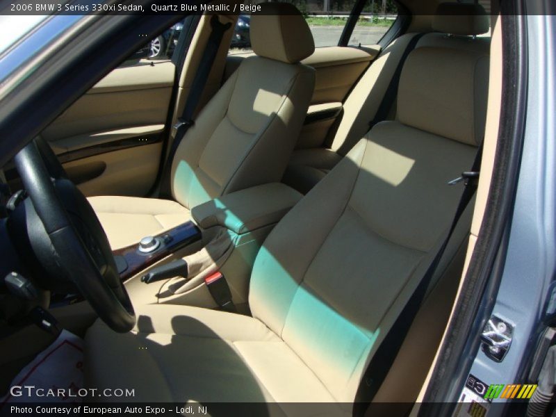 Quartz Blue Metallic / Beige 2006 BMW 3 Series 330xi Sedan