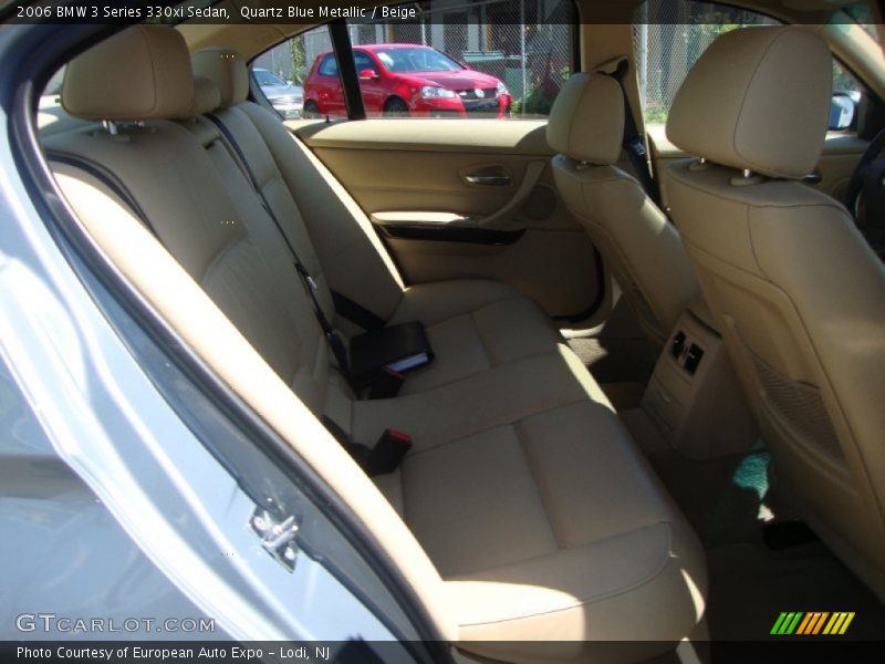 Quartz Blue Metallic / Beige 2006 BMW 3 Series 330xi Sedan