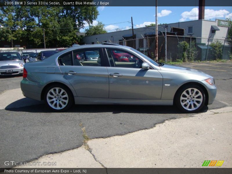 Quartz Blue Metallic / Beige 2006 BMW 3 Series 330xi Sedan