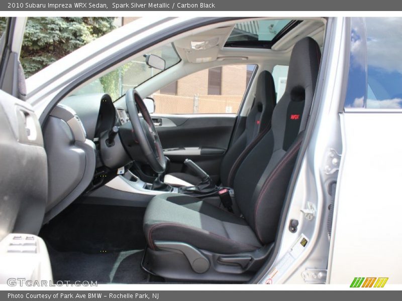 Spark Silver Metallic / Carbon Black 2010 Subaru Impreza WRX Sedan