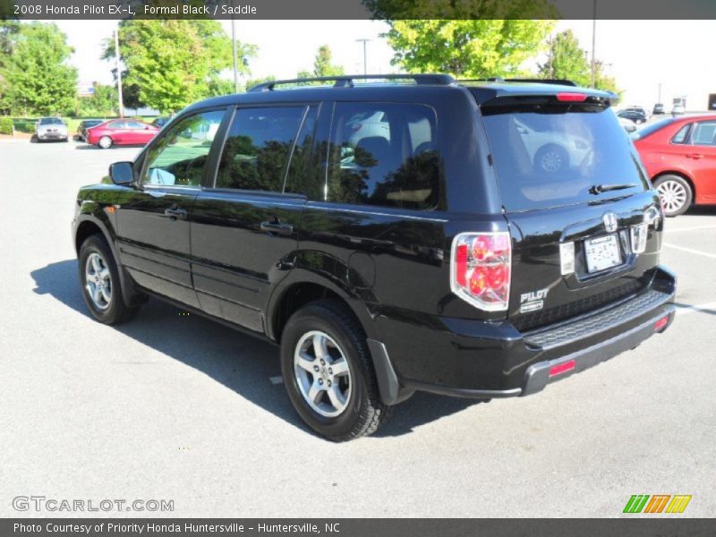 Formal Black / Saddle 2008 Honda Pilot EX-L