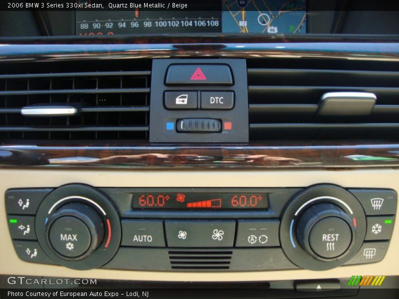 Quartz Blue Metallic / Beige 2006 BMW 3 Series 330xi Sedan