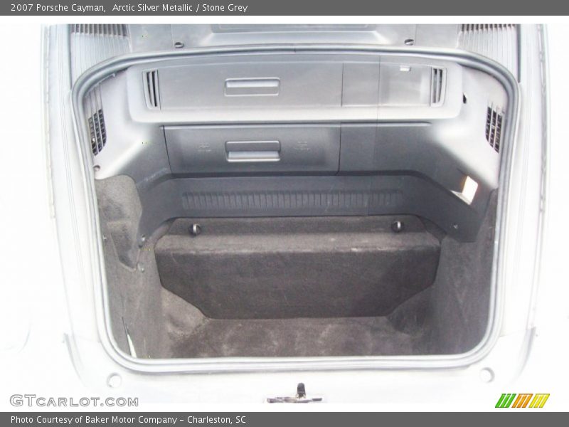 Arctic Silver Metallic / Stone Grey 2007 Porsche Cayman