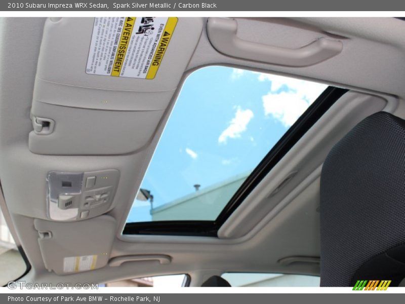 Spark Silver Metallic / Carbon Black 2010 Subaru Impreza WRX Sedan