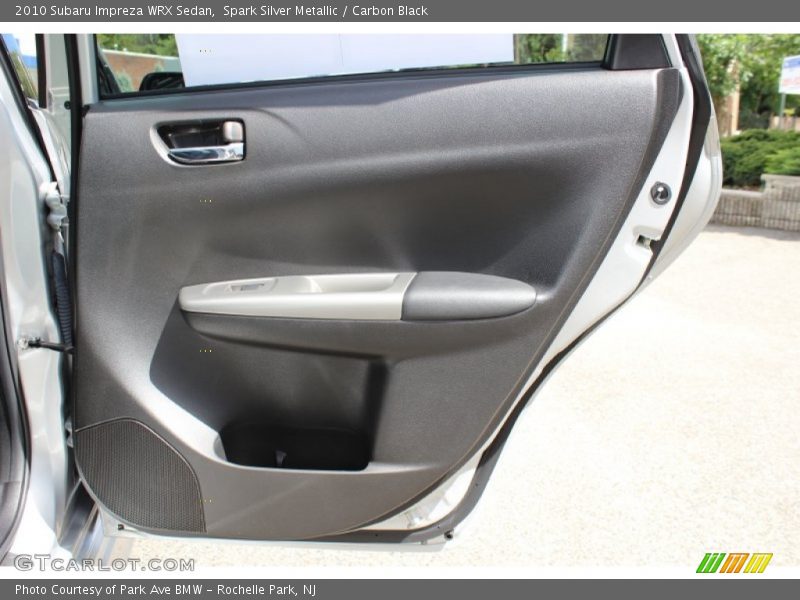 Spark Silver Metallic / Carbon Black 2010 Subaru Impreza WRX Sedan