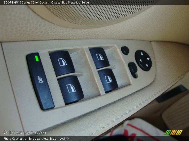 Quartz Blue Metallic / Beige 2006 BMW 3 Series 330xi Sedan