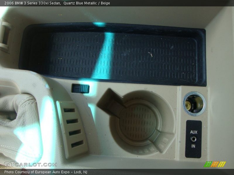 Quartz Blue Metallic / Beige 2006 BMW 3 Series 330xi Sedan