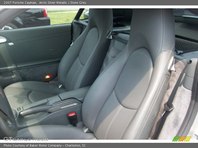 Arctic Silver Metallic / Stone Grey 2007 Porsche Cayman