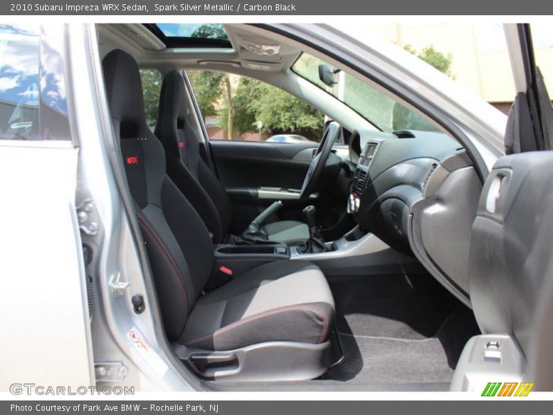 Spark Silver Metallic / Carbon Black 2010 Subaru Impreza WRX Sedan