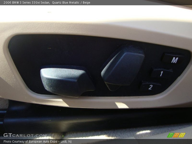 Quartz Blue Metallic / Beige 2006 BMW 3 Series 330xi Sedan