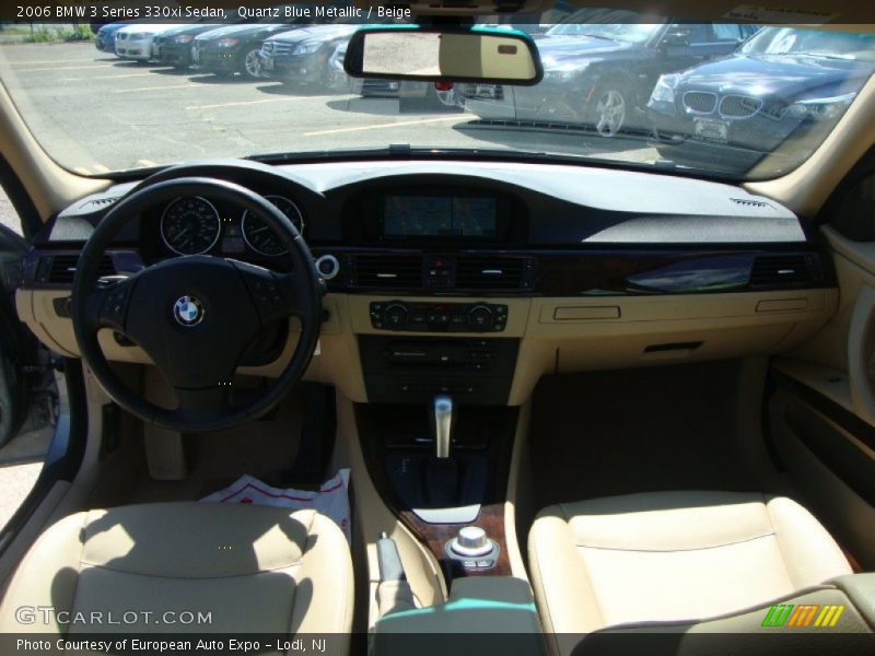 Quartz Blue Metallic / Beige 2006 BMW 3 Series 330xi Sedan