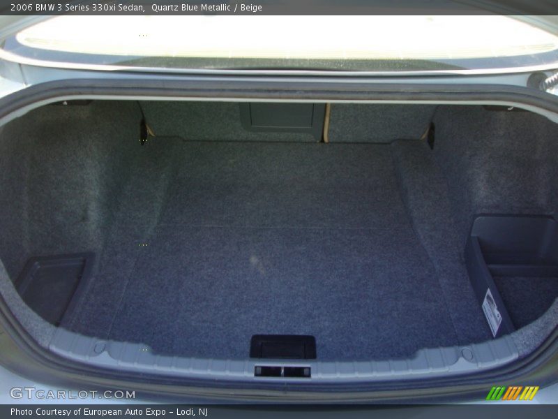 Quartz Blue Metallic / Beige 2006 BMW 3 Series 330xi Sedan
