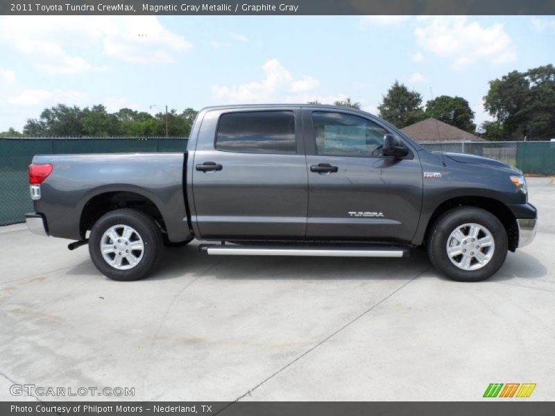 Magnetic Gray Metallic / Graphite Gray 2011 Toyota Tundra CrewMax