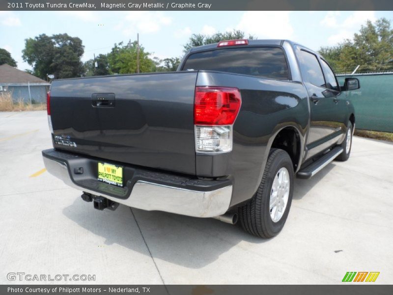 Magnetic Gray Metallic / Graphite Gray 2011 Toyota Tundra CrewMax