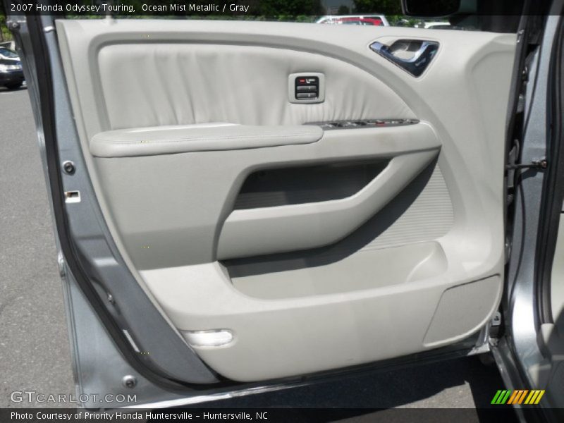 Ocean Mist Metallic / Gray 2007 Honda Odyssey Touring