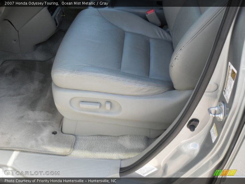 Ocean Mist Metallic / Gray 2007 Honda Odyssey Touring