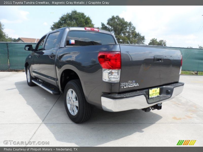 Magnetic Gray Metallic / Graphite Gray 2011 Toyota Tundra CrewMax