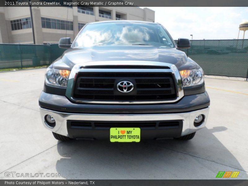 Magnetic Gray Metallic / Graphite Gray 2011 Toyota Tundra CrewMax