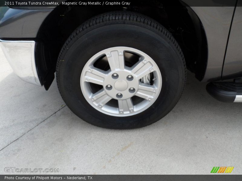 Magnetic Gray Metallic / Graphite Gray 2011 Toyota Tundra CrewMax