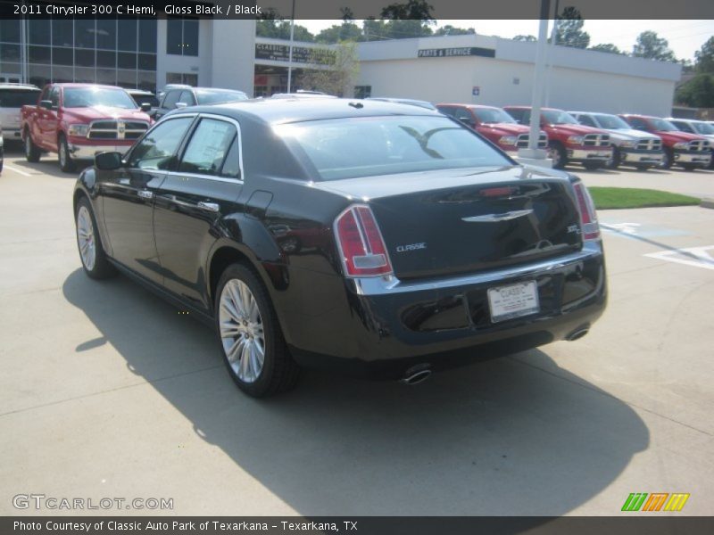 Gloss Black / Black 2011 Chrysler 300 C Hemi