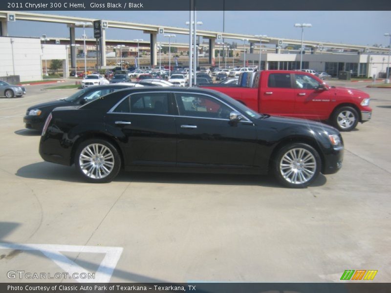 Gloss Black / Black 2011 Chrysler 300 C Hemi