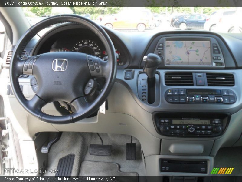 Ocean Mist Metallic / Gray 2007 Honda Odyssey Touring