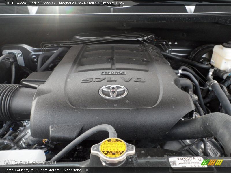 Magnetic Gray Metallic / Graphite Gray 2011 Toyota Tundra CrewMax