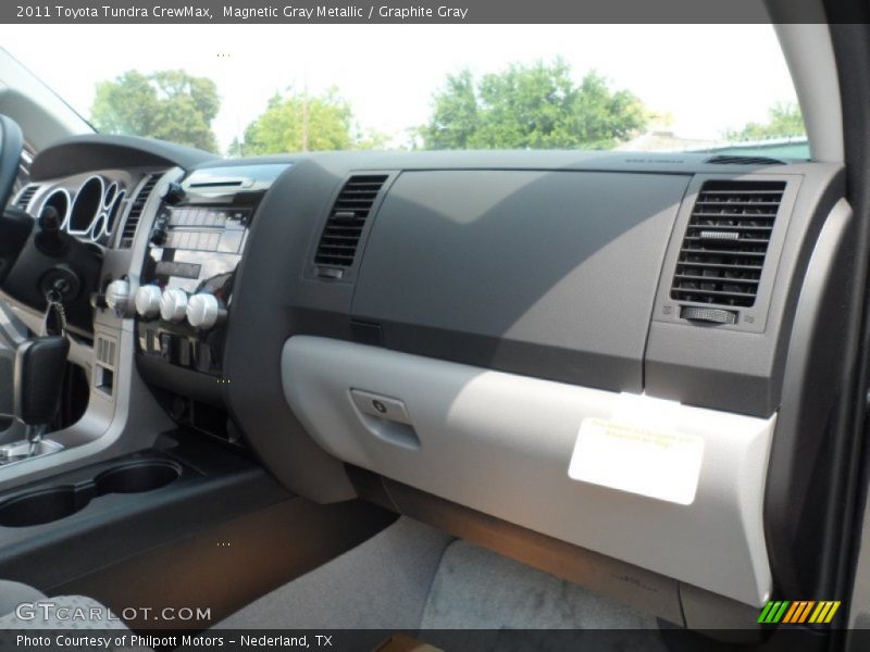 Magnetic Gray Metallic / Graphite Gray 2011 Toyota Tundra CrewMax