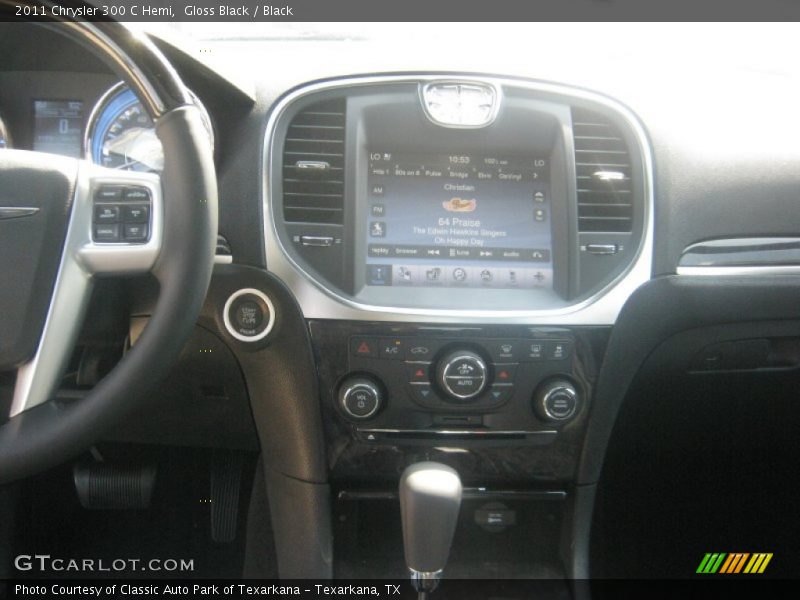 Gloss Black / Black 2011 Chrysler 300 C Hemi
