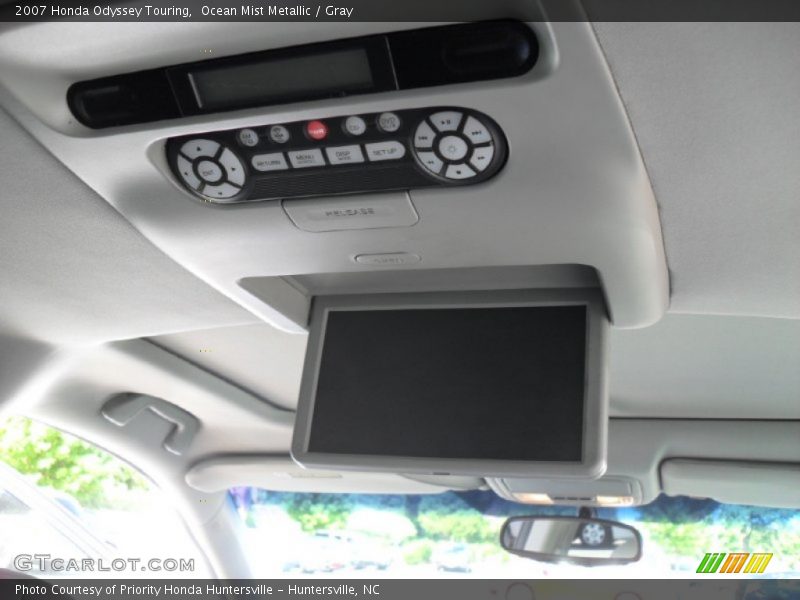 Ocean Mist Metallic / Gray 2007 Honda Odyssey Touring