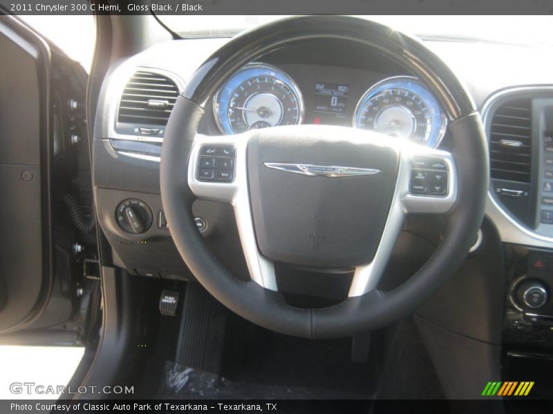 Gloss Black / Black 2011 Chrysler 300 C Hemi