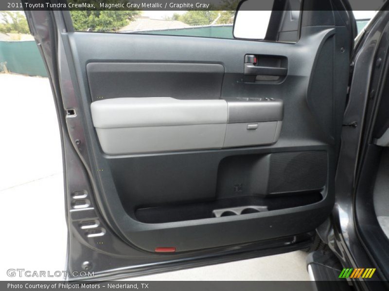 Magnetic Gray Metallic / Graphite Gray 2011 Toyota Tundra CrewMax