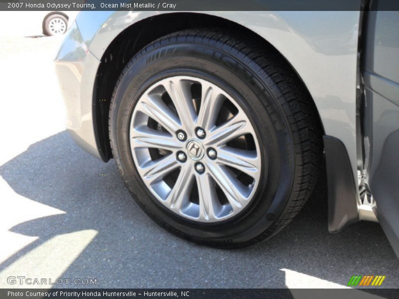Ocean Mist Metallic / Gray 2007 Honda Odyssey Touring