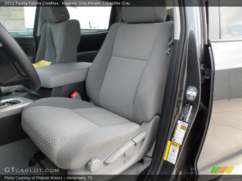 Magnetic Gray Metallic / Graphite Gray 2011 Toyota Tundra CrewMax