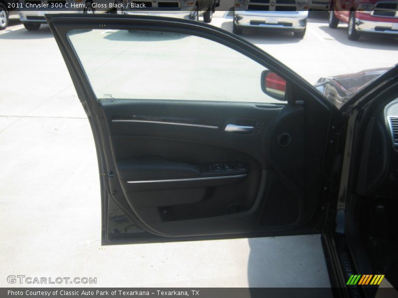 Gloss Black / Black 2011 Chrysler 300 C Hemi