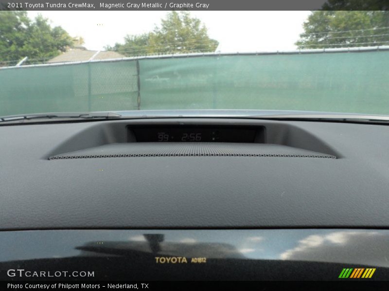 Magnetic Gray Metallic / Graphite Gray 2011 Toyota Tundra CrewMax