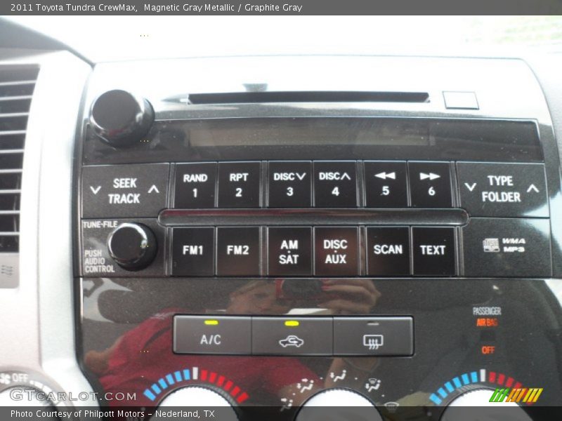 Magnetic Gray Metallic / Graphite Gray 2011 Toyota Tundra CrewMax