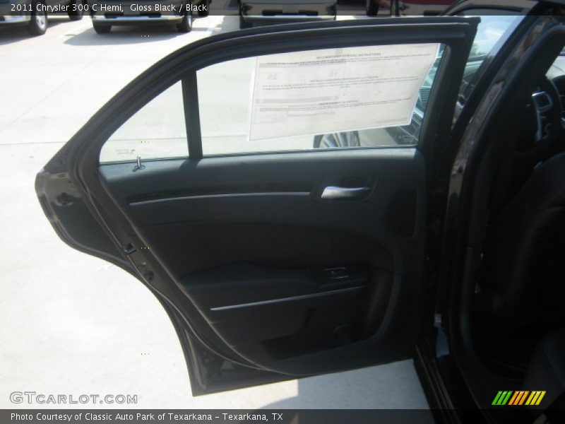 Gloss Black / Black 2011 Chrysler 300 C Hemi