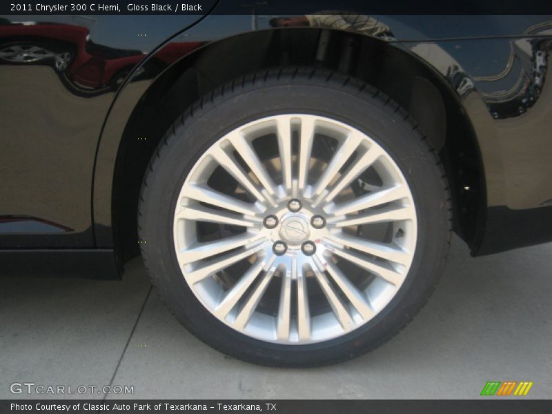 Gloss Black / Black 2011 Chrysler 300 C Hemi