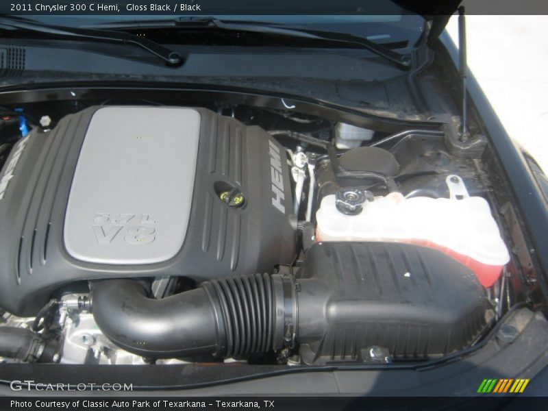 Gloss Black / Black 2011 Chrysler 300 C Hemi