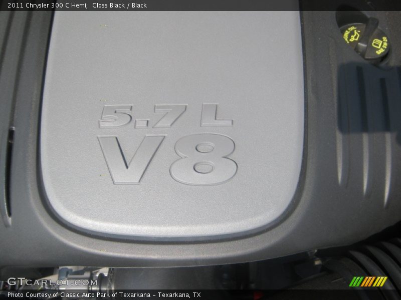 Gloss Black / Black 2011 Chrysler 300 C Hemi