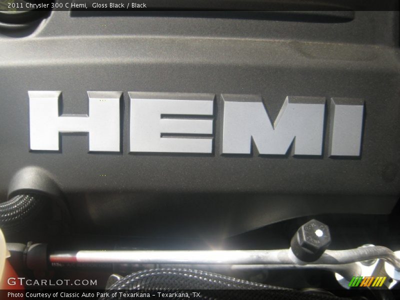 Gloss Black / Black 2011 Chrysler 300 C Hemi