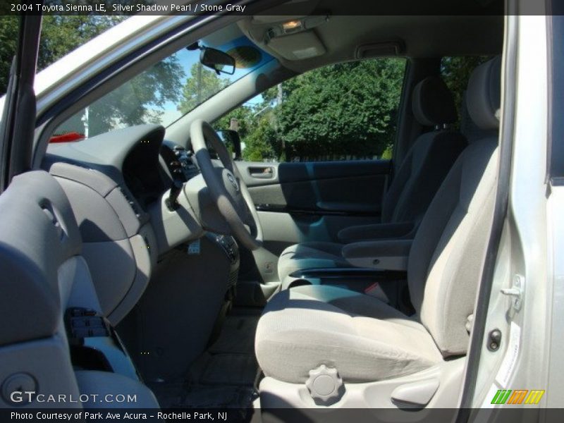 Silver Shadow Pearl / Stone Gray 2004 Toyota Sienna LE
