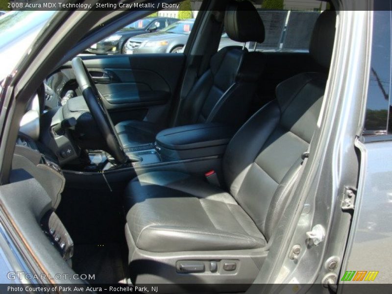Sterling Gray Metallic / Ebony 2008 Acura MDX Technology