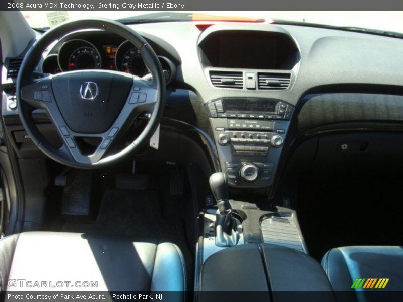 Sterling Gray Metallic / Ebony 2008 Acura MDX Technology