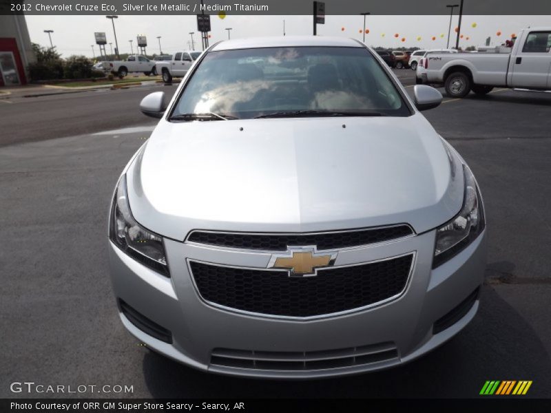 Silver Ice Metallic / Medium Titanium 2012 Chevrolet Cruze Eco